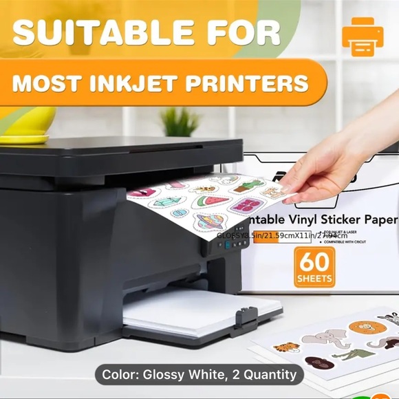 Printable Vinyl Sticker Paper! - Picture 6 of 8
